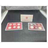 2000 US Mint Silver Proof Set and 50 State Quarters Silver Proof Set