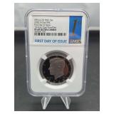 2020 S Clad Kennedy Half Dollar NGC PF69 Ultra Cameo First Day of Issue