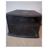 Corner Cabinet with Glass Door