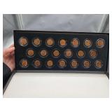 United States Lincoln Wheat Penny Collection 1940s-1950s