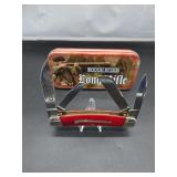 Rough Ryder Long Rifle Series Pocket Knife with Tin