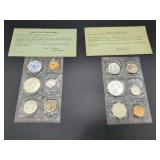 1958 & 1959 U.S. Proof Coin Sets