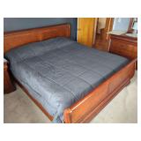 King Size Sleigh Bed Frame