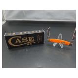 Case XX No. 80516 Orange Synthetic Smooth Small Congress Pocket Knife