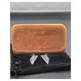 10 AVDPOZ .999 Fine Copper Bar