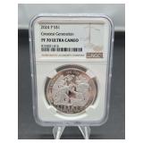 2024-P Greatest Generation Silver Dollar NGC PF70 Ultra Cameo