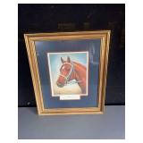 Secretariat Print by J.V. Martin