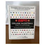 ESPN College Basketball Encyclopedia with autographs