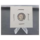 One Troy Gram .999 Fine Silver Round - Buffalo & Native American Design