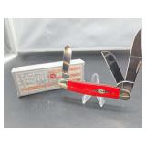 Case XX Red G-10 Smooth Stockman Pocket Knife 45401