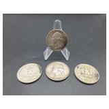 Group of 1961 and 1964 Washington Quarters