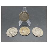 Washington Quarters Collection: 1935, 1936, 1937, and 1960