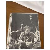 Mike Phillips Autographed Basketball Photograph