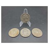 United States Silver Quarter Dollar Assortment