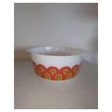 Pyrex Horizon Pattern 2.5 Quart Oval Casserole Dish