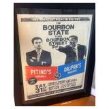 Bourbon State Takes Bourbon Street Framed Poster