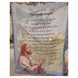 The Lord's Prayer Tapestry Throw Blanket