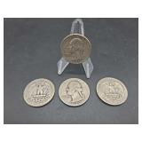 Washington Quarter Collection: 1942, 1943, 1947, 1957