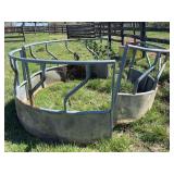 Three-Piece Circular Hay Feeder
