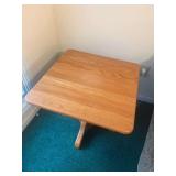 Pedestal Table with Square Top