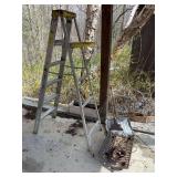 Werner Aluminum Ladder and Assorted Tools