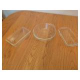 Fire King and Pyrex Glass Baking Dishes