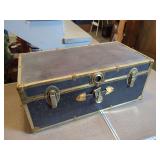 Metal Bound Storage Trunk