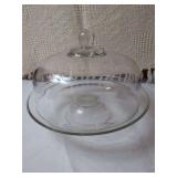 Glassware Domed Cake Plate Set