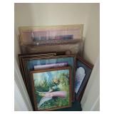 Assorted Framed Artworks
