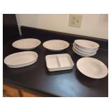 White Serving Dish Assortment