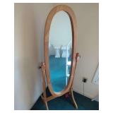 Framed Cheval Mirror
