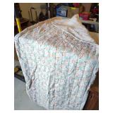 Floral Quilted Bed Covering