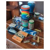 University of Kentucky Memorabilia, Knives, and Decorative Tins