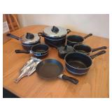 Superior T-Fal Cookware Set with Spoon Rest