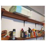 Automotive Fluids, Cleaning Supplies, and Household Items