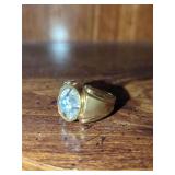 10-14 Karat Gold Electroplated H.G.E. Lind Ring