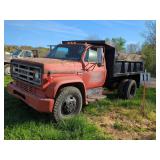 L11- 1974 GMC C60 DUMP TRUCK (HAS TITLE)