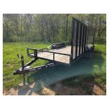 L15A- 2022 16 FT UTLITY TRAILER (HAS TITLE)