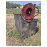 L5- OIL TANK WITH PUMP + HOSE REEL