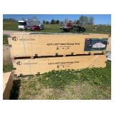 L6- Unused 42FT x 30FT Metal Storage Shed