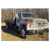 L11- 1992 FORD CHASSIS (HAS TITLE)