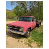 L14- 1989 CHEVY CHEYENNE 3500 (HAS TITLE)