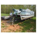 L15A- AQUA PATIO 24 FT PONTOON BOAT