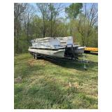 L15A- 1985 SUNCRUISER PONTOON (HAS TITLE)