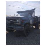 L15D- 1983 CHEVY C6 DUMP TRUCK (HAS TITLE)