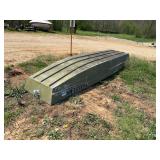 L- 14 FT FLAT BOTTOM BOAT