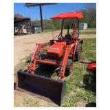 L9- KUBOTA B20 BACKHOE LOADER TRACTOR