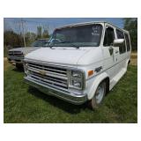 L13- 1989 CHEVY CONVERSION VAN (HAS REBUILT TITLE)