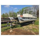 L15C- 1978 SMOK MODEL PONTOON (HAS TITLE)