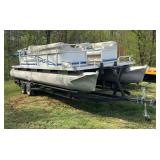 L15A- 1985 SUNCRUISER PONTOON (HAS TITLE)